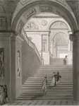 Percier Charles Fontaine Pierre View of the New Staircase in the Museum of Napoleon I album No. 6 table No. 32  - Hermitage